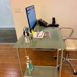 Modern Office Desk & Chair- Negotiable 