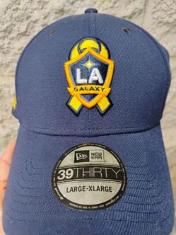 LA GALAXY SOCCER HAT ..NEW ERA..