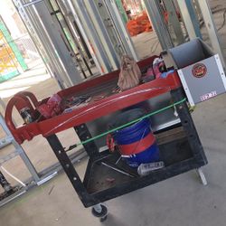 Heavy Duty Tool Cart With Swing Stage Box 