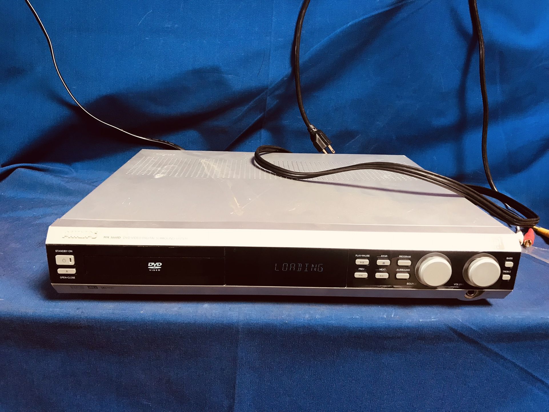 Philips MX3660D DVD Video Digital Surround Home Theater System - Tested