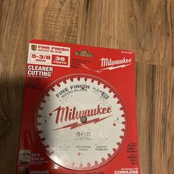 Milwaukee 5-3/8 in. x 36-Tooth Fine Finish Circular Saw Blade