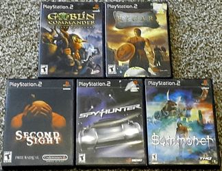5 PS2 Games