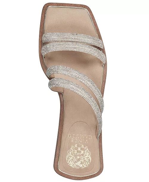 Vince Camuto Rhinestone Sandals SZ 38
