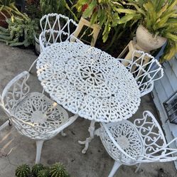 Vintage Cast Aluminium Patio Set
