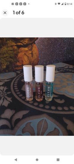 Lot of 3 (Clean Skin, Shower Fresh, First Blush) Fusion Roller Ball. 5ml