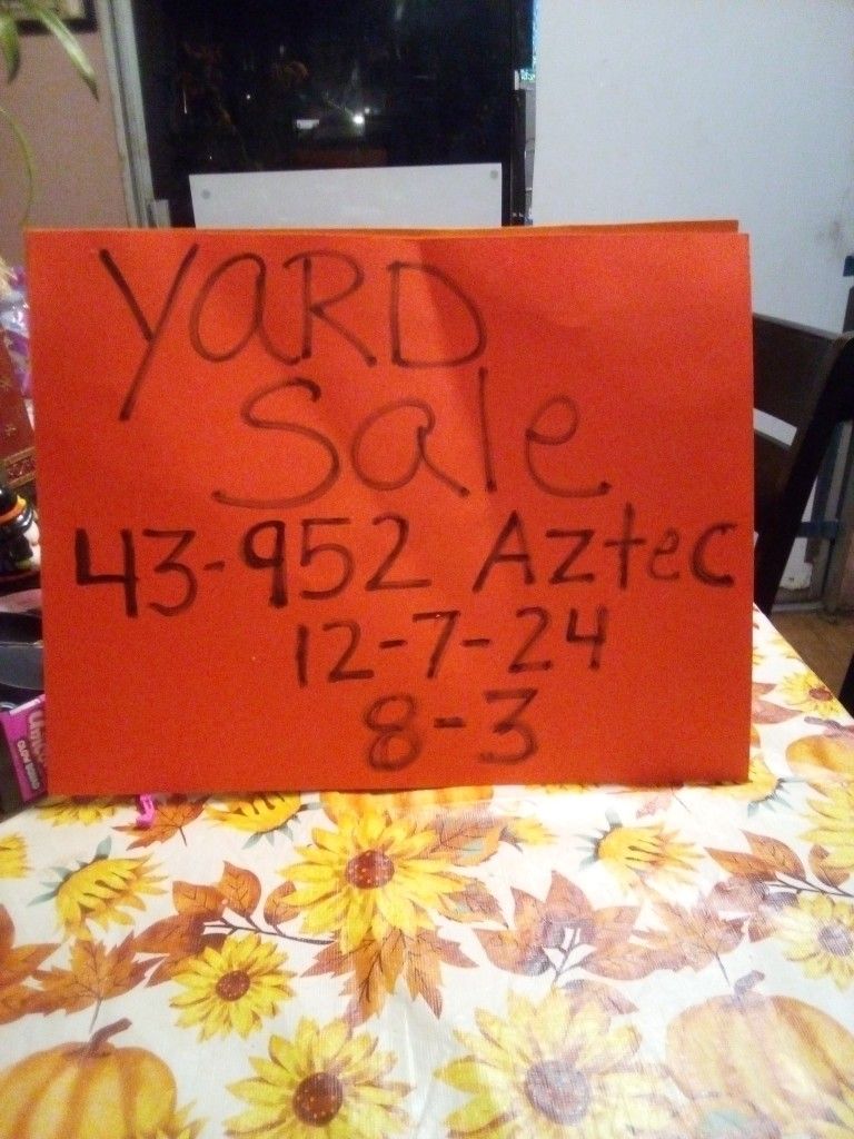 Big Yard Sale