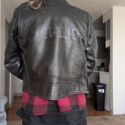 Vintage Leather Metalica Jacket