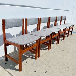 Mid-Century Danish Teak Dining Chairs