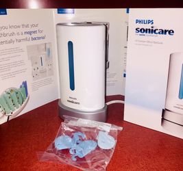 PHILIPS SONICARE UV SANITIZER UNIT PLUS** MASK SANITIZER extra parts No Box