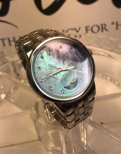 CITIZEN WATCH WOMEN'S CALENDRIER DIAMOND ACCENT