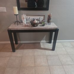 Luga Sofa Table Marble Top (OBO)