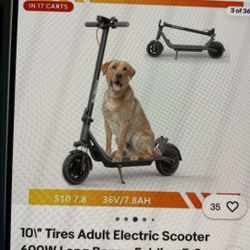 MegaWheels Adult Electric Scooter