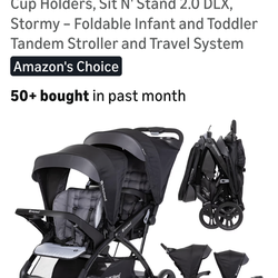 Double Folding Stroller