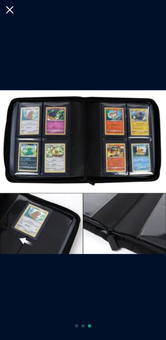 Toploader Card Binder Zippered Pokemon TCG Sports Cards