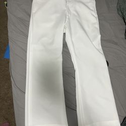 Men’s Dress White Pants