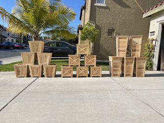 Cedar Planter Boxes