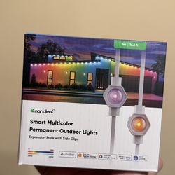 Nanoleaf  Smart Matter Multicolor Permanent Outdoor Lights Expansion Pack