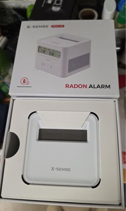 X-Sense XR0A-SD Radon Alarm Detector