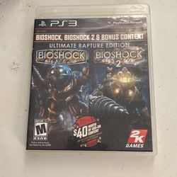 Bioshock Ultimate Rapture Edition PlayStation 3 Disc