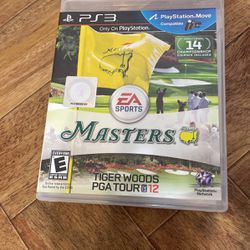 Masters Tiger Woods PGA Tour 12 PS3