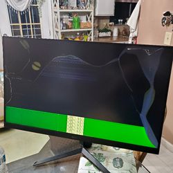 Lg Monitor For Computer Or Video Game Screen Broke No Power Supply