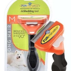 FURminator deShedding Tool – Medium Short Hair Dog Grooming Brush
