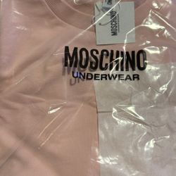 MOSCHINO LOGO CREW SWEATSHIRT/ XL