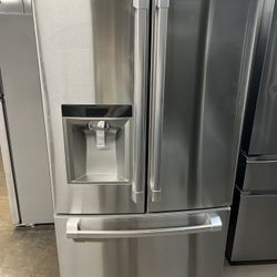 Kenmore Counter Depth French Style Stainless Steel Refrigerator 
