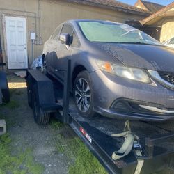 2015 Honda Civic Part Out Only 