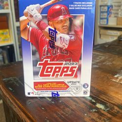 2023 Topps Baseball Card Update Blaster Box