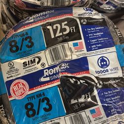 Romex 8/3 125 Ft