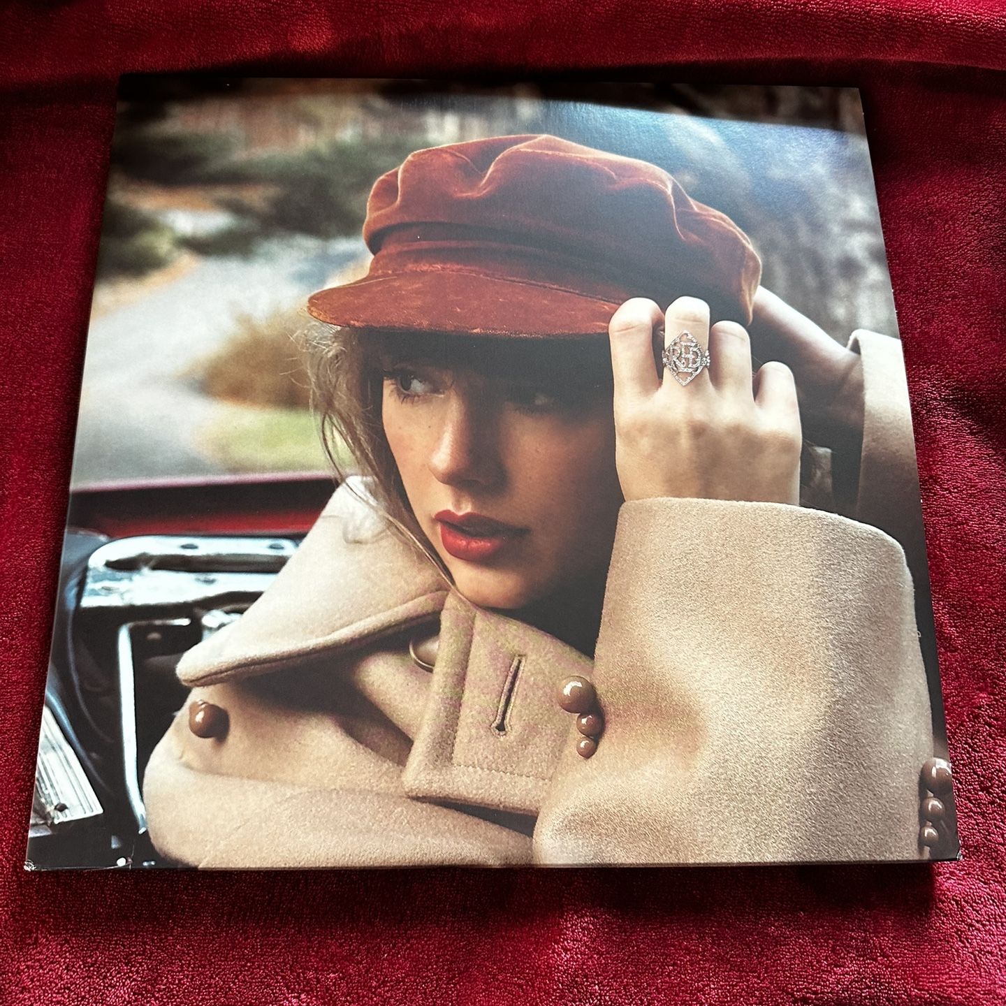 Taylor Swift RED (Taylor's Version) 4LP Gatefold Ruby Red Colored