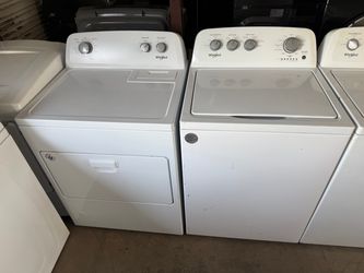 Whirlpool washer and GAS dryer 3.8/7.0 CUFT 