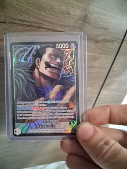 One Piece "Crocodile" Card