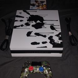 Official Limited Edition Death Stranding Exclusive PS4 Pro [1tb] Bundle 