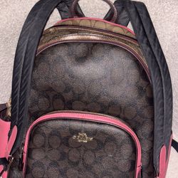 Brown And Pink Coach Bag Taking Offers!!!!!!
