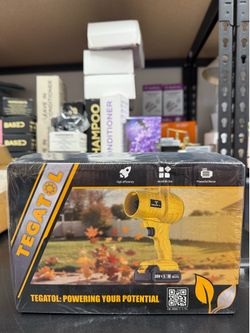 Tegatol 2.0Ah Cordless Blower and Vacuum Cleaner with Fast Charger