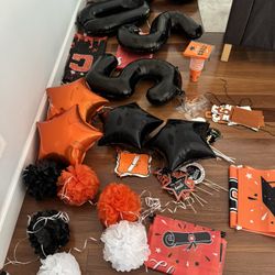 Graduation Decorations Orange And Black