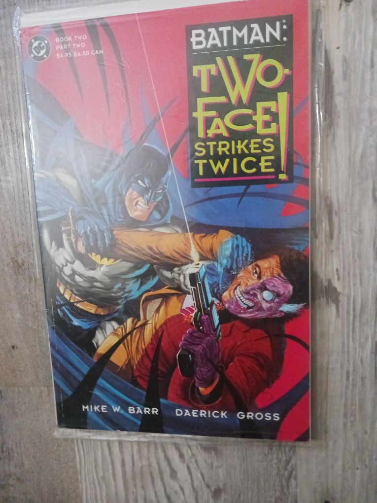 Batman Two Face Strikes Twice
