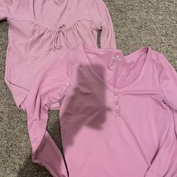 Pink Hollister Long Sleeves 