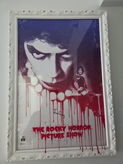 Tim Curry signed limited edition lithograph