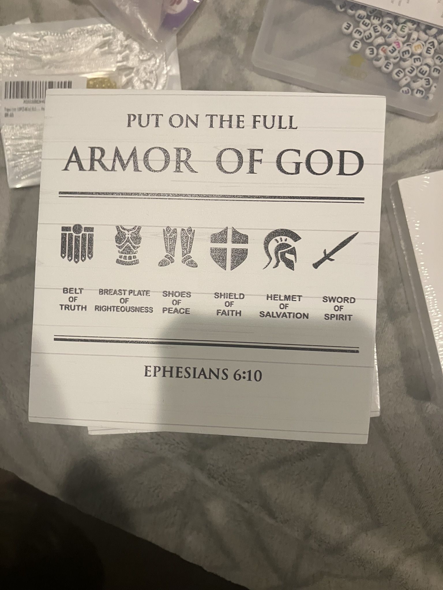 Armor Of God Home Decor