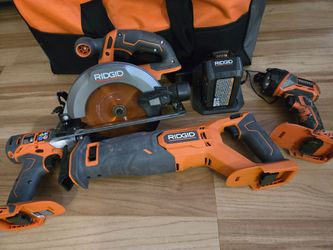 Combo de herramientas Ridgid originales