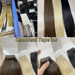Tape-In Hair Extensions 16”-24”