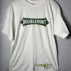 Kyle Busch #18 NASCAR Doublemint Promo Shirt-Large