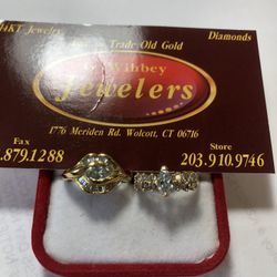 14 Or18 Kt Real Gold , Not Plated Rind