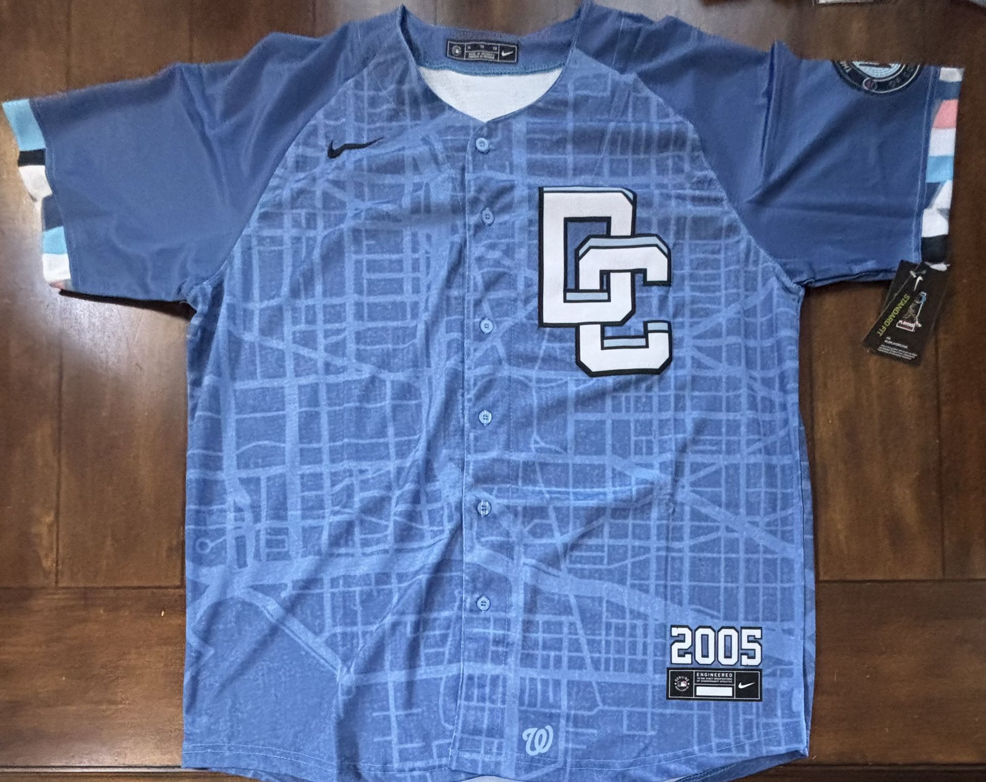 Washington Nationals Dylan Crews 2025 City Connect Limited Jersey Adult Large