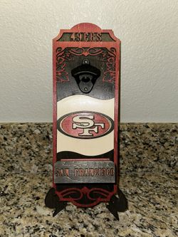 San Francisco 49ers Wall Bottle Opener 