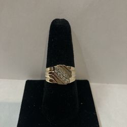 10k gold ring #110979-1 MJ