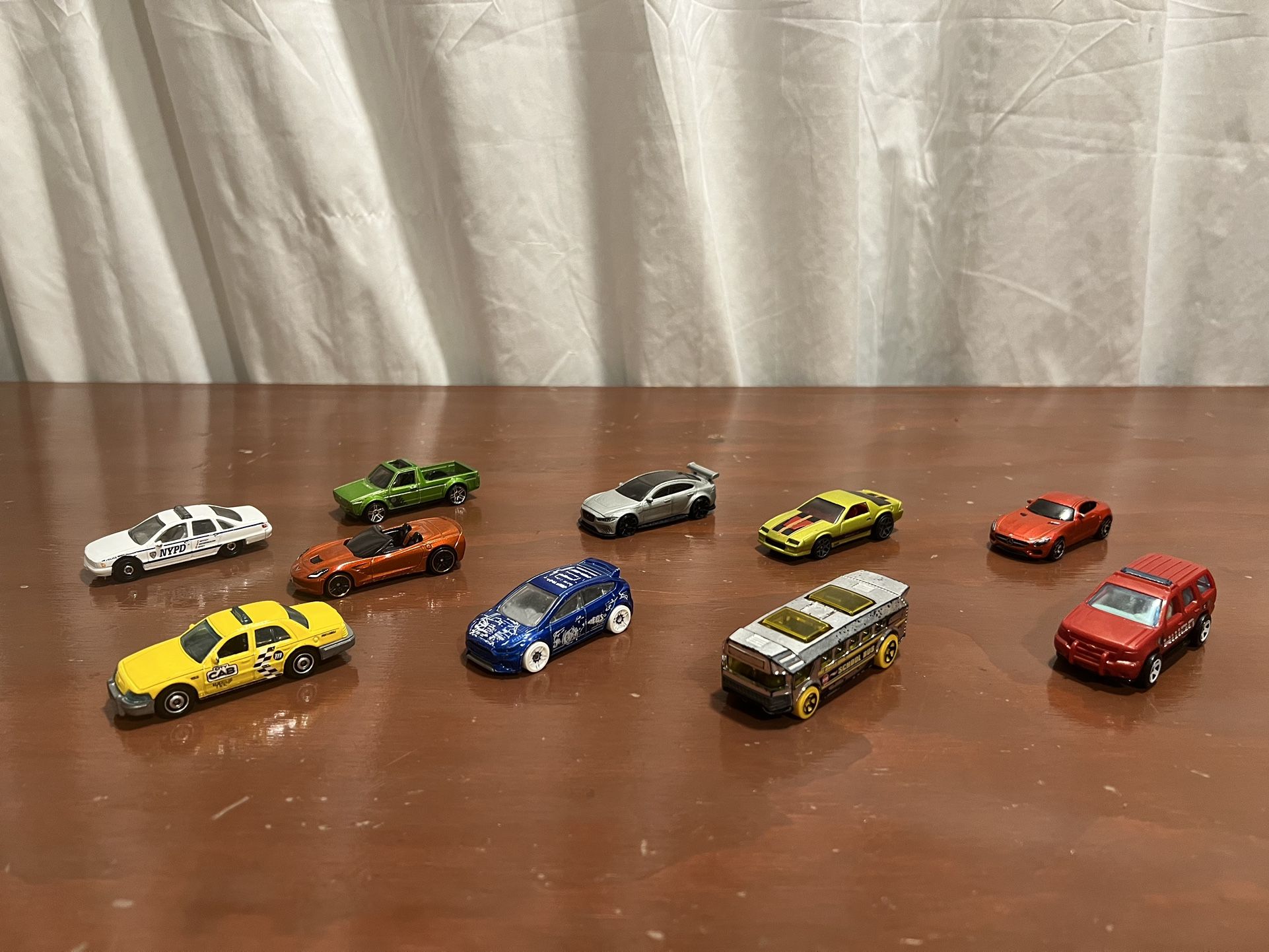 Lot of vintage hot-wheels cars 10 pieces